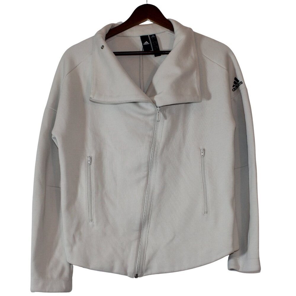 Adidas Women's Jacket Jumper‎ Size L – Sporty, Comfortable, and Stylish